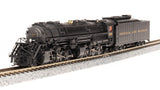 Broadway Limited Imports N 7222 Y6b 2-8-8-2 with 221 Tender, Norfolk and Western #2195