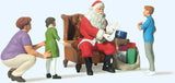 Preiser 44931 Santa Claus-Father Christmas in Chair