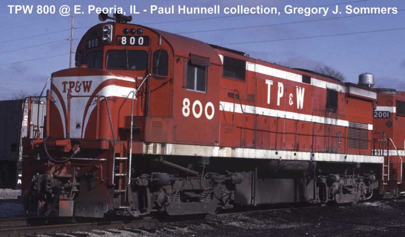 PREORDER Bowser HO 26074 Alco C424 Low Nose Diesel Locomotive, Toledo Peoria & Western #800 (LokSound V5 DCC & Sound-Equipped)