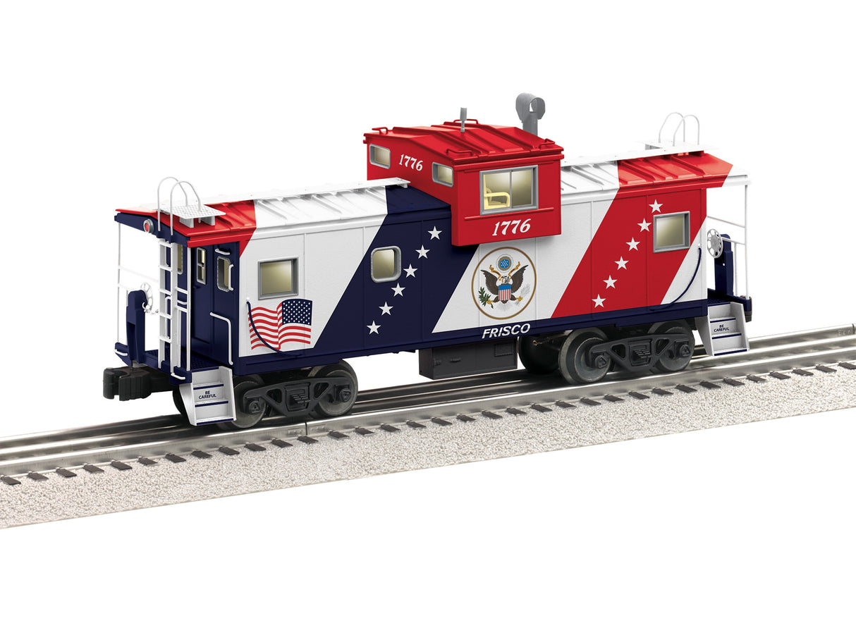 PREORDER Lionel O 2626300 3-Rail Wide-Vision Caboose, St. Louis-San Francisco #1776 | 152.99