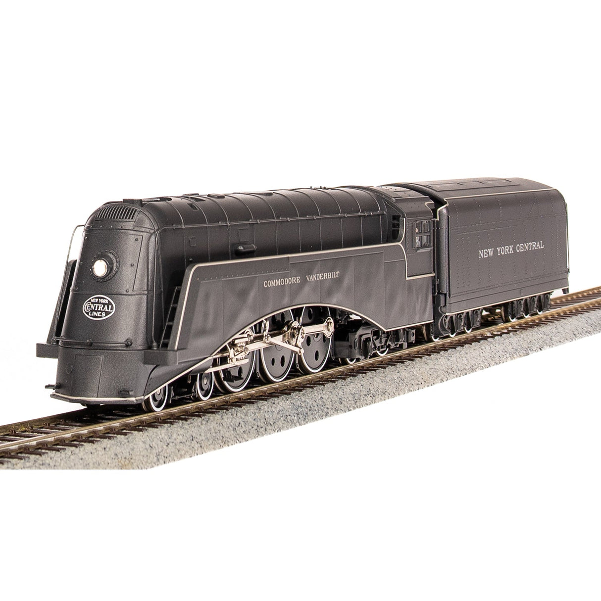 Broadway Limited Imports HO 2841 Commodore Vanderbilt Hudson 4-6-4 with Disc Drivers, New York Central #5344