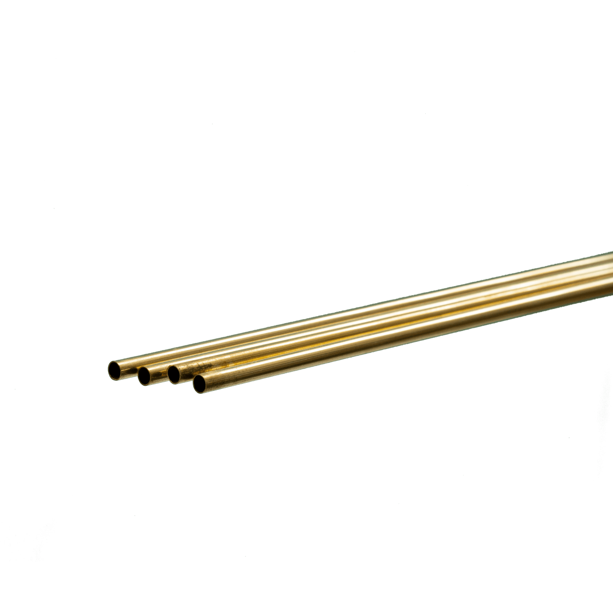 K&S Engineering 3926 Round Brass Tubes, 8mm (4)