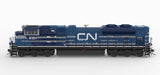 PREORDER Broadway Limited Imports HO 10425 EMD SD70ACe, Canadian National 8101, Blue & White, Paragon4 Sound/DC/DCC
