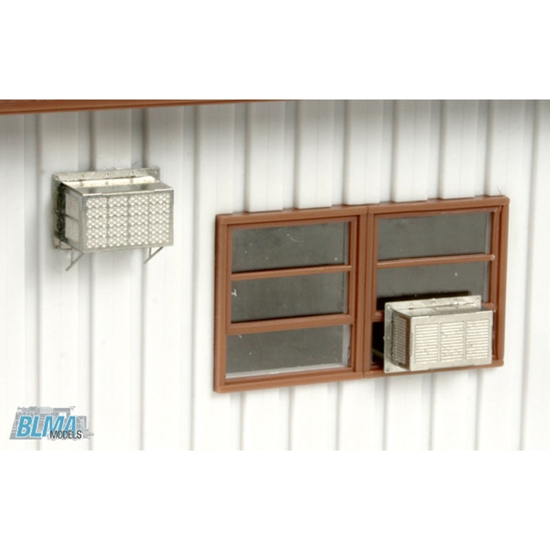 PREORDER Atlas HO BLMA4109 Window-Mounted Air Conditioners, Etched-Metal Kit (12)