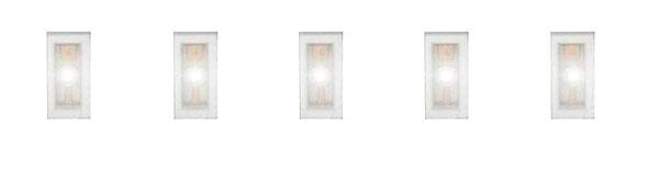 Faller 163750 SMD 0603 LEDs 1.6 x .8mm, White (5-pack)