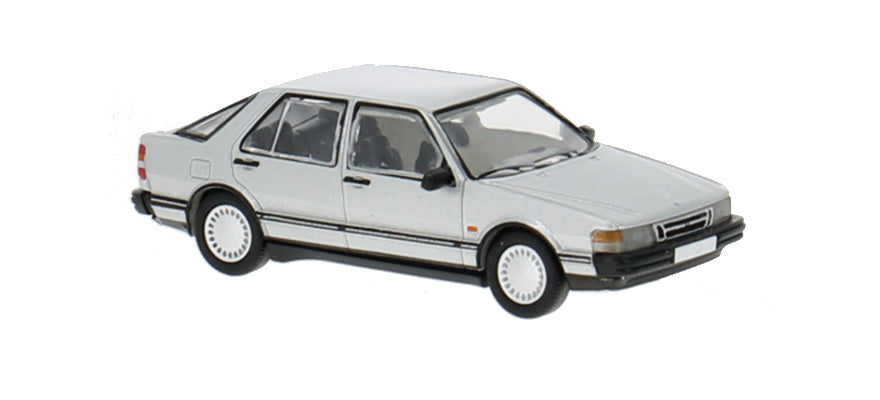 PREORDER Brekina HO PCX870190 Saab 9000 CC Sedan, Silver | 38.69