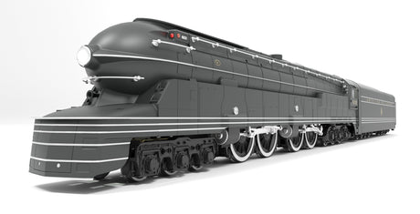 Broadway Limited Imports HO 4376 (Brass Hybrid) PRR S1 6-4-4-6 Duplex Locomotive Paragon4 (1939 World's Fair Appearance) #6100 (DCC and Sound)