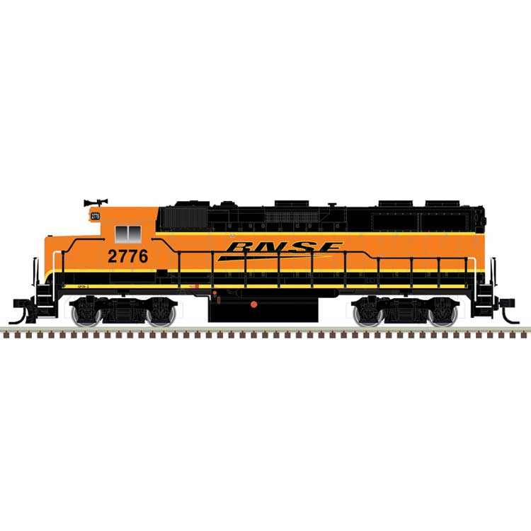 Atlas N 40005902 EMD GP39-2 Phase I, Master Silver Locomotive BNSF Railway #2776