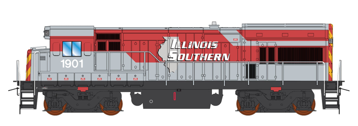PREORDER Intermountain HO 49493 GE U18B Diesel Locomotive, Illinois Southern | 224.96
