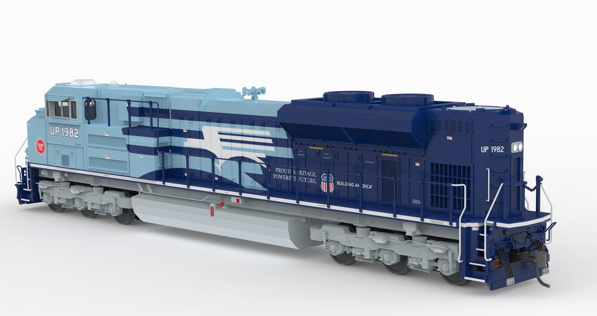 PREORDER Broadway Limited Imports HO 10440 EMD SD70ACe, Union Pacific 1982, Missouri Pacific Heritage livery, No-Sound / DCC-Ready