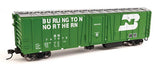 Walthers Mainline HO 910-3780 50' AAR Mechanical Refrigerator Car, Burlington Northern #747098