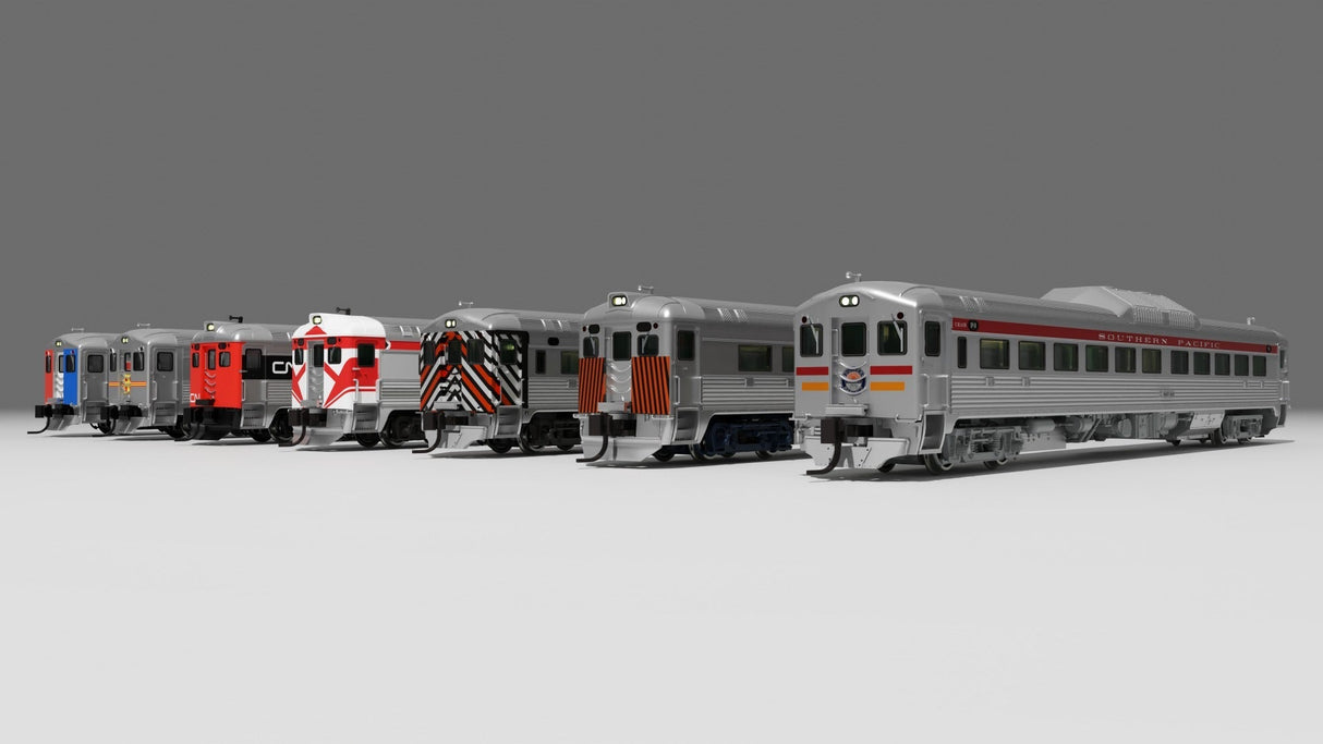 Rapido N 516503 Budd RDC-1 Phase 1, Baltimore & Ohio (DCC and Sound)