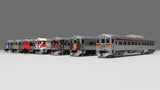 Rapido N 516503 Budd RDC-1 Phase 1, Baltimore & Ohio (DCC and Sound)