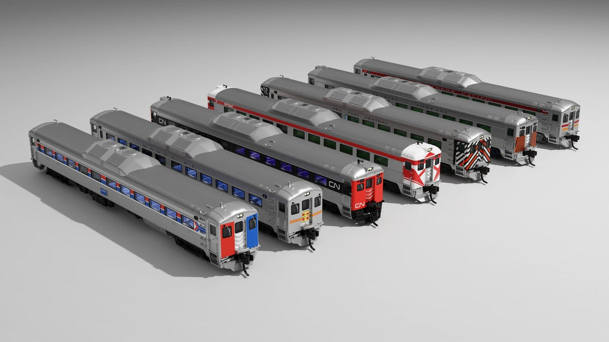 Rapido N 516503 Budd RDC-1 Phase 1, Baltimore & Ohio (DCC and Sound)