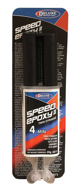 Deluxe Materials AD73 Speed Epoxy II, 4-Minute Set Time, 15/16oz