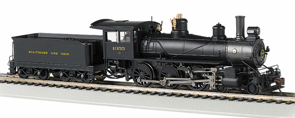 Bachmann HO 52207 Baldwin 4-6-0, Baltimore & Ohio #1355