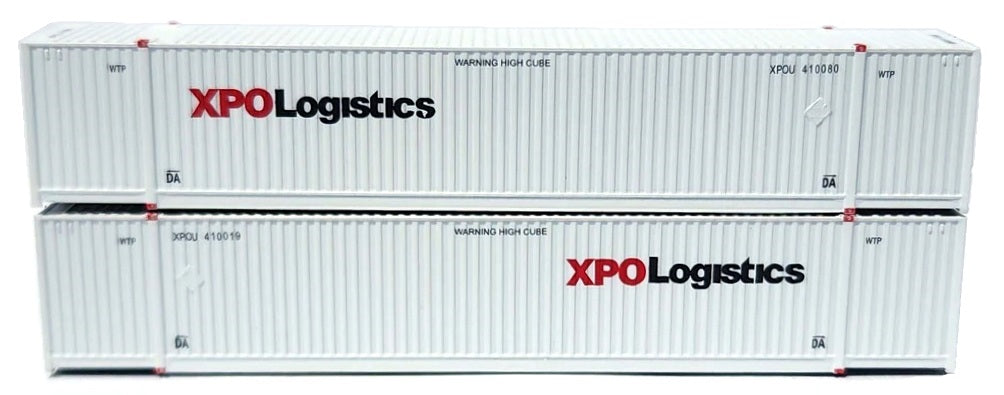 Jacksonville Terminal Company N 537071 53' High Cube 8-55-8 Containers with Magnetic System, XPO Logistics #3 (2)