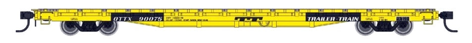 Walthers Mainline HO 910-5406 60' Pullman-Standard Flat Car, TTX (OTTX) #90188