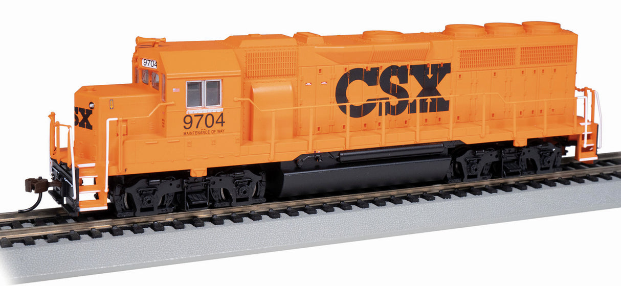 Bachmann HO 63540 EMD GP40, CSX (MOW) #9704