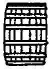 Grandt Line HO 5217 Wooden Barrels