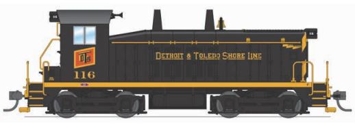 Broadway Limited Imports HO 6744 EMD SW7, Detroit and Toledo Shore Line #116