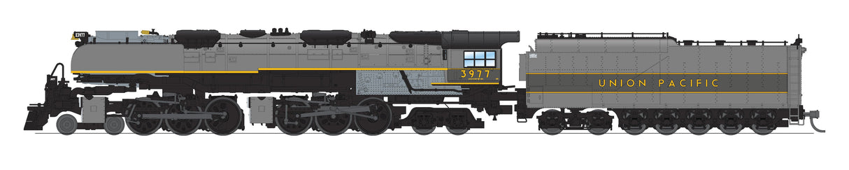 Broadway Limited Imports N 8655 4-6-6-4 Challenger Late Version Smoke Paragon4, Union Pacific #3977 (DCC Ready)