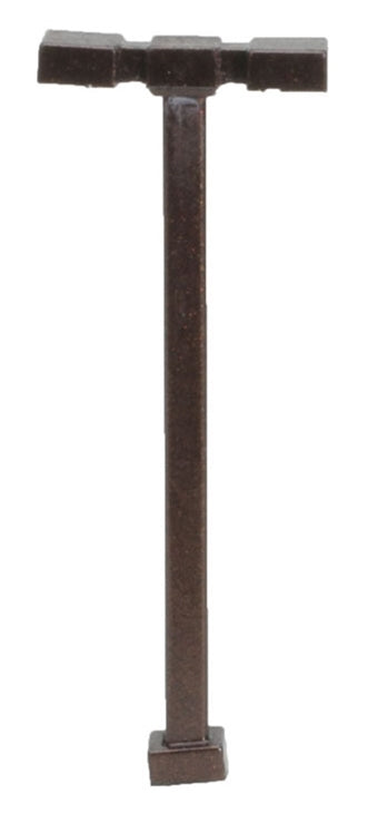 Atlas N 70000187 Double Arm Square Lights, 15' Bronze with Warm White LEDs (3)