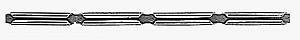 Atlas HO 170 Universal Rail Joiners, Nickel-Silver (for Code 100 or Code 83 Rail) (48)