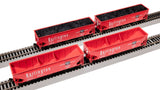 Broadway Limited Imports HO 7372 AAR 70-Ton Triple Hoppers, Chicago Burlington and Quincy (4)
