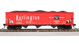 Broadway Limited Imports HO 7372 AAR 70-Ton Triple Hoppers, Chicago Burlington and Quincy (4)