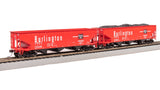 Broadway Limited Imports HO 7372 AAR 70-Ton Triple Hoppers, Chicago Burlington and Quincy (4)