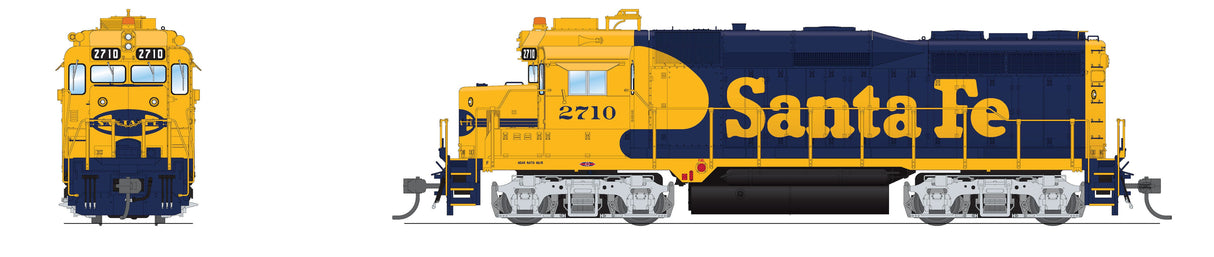 Broadway Limited Imports HO 7561 EMD GP30, Atchison Topeka and Santa Fe #2723