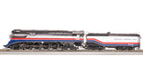 PREORDER Broadway Limited Imports HO 9841 GS-4 4-8-4 Steam Locomotive, Southern Pacific "1975 American Freedom Train" #4449 | 509.99
