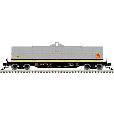 Atlas N 50006783 42' Coil Steel Car with Fishbelly Side Sill Master, Kansas City Southern #720133