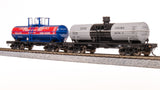 Broadway Limited Imports HO 7661 6,000 Gallon Tank Cars, 1940s Variety Pack B (2)