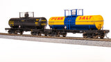 Broadway Limited Imports HO 7668 6,000 Gallon Tank Cars, Late 1950s Variety Pack C (2)