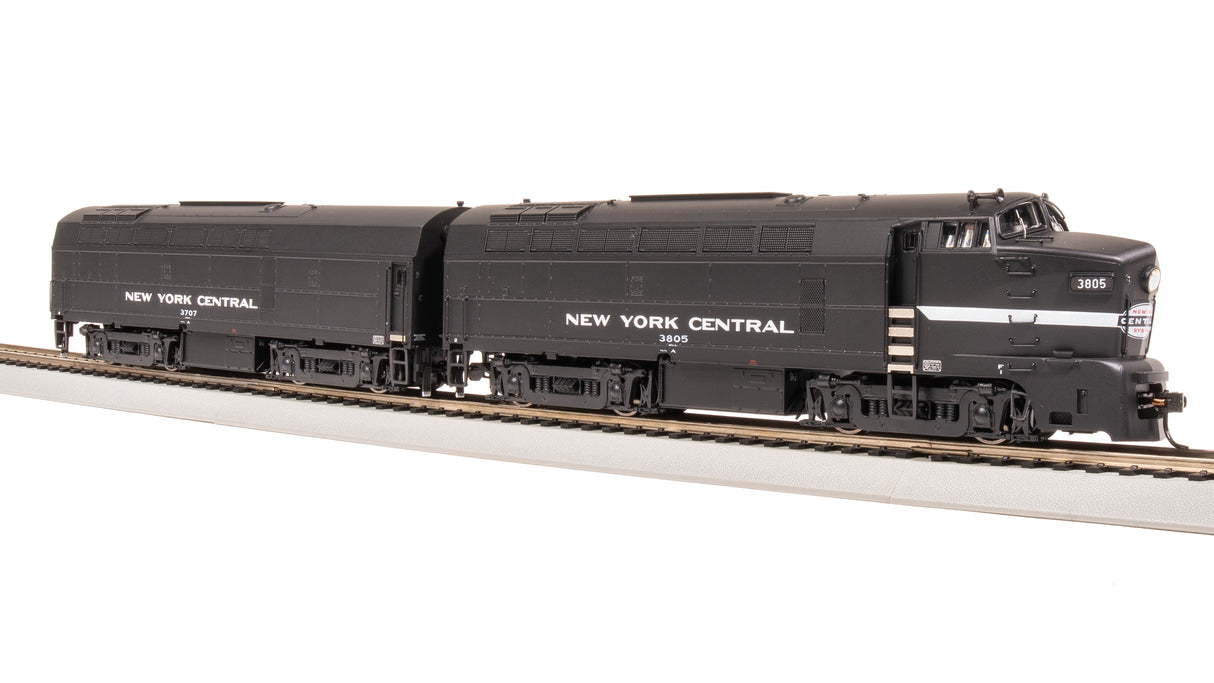 PREORDER Broadway Limited Imports 7696 HO RF-16 Sharknose Locomotive A/B, New York Central 3805/3707, Cigar Band, A-unit (Paragon4 Sound and DCC), Unpowered B