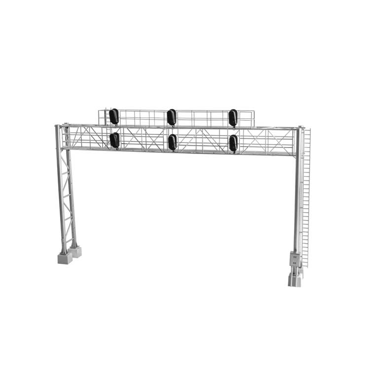 Atlas HO 70000100 3-Track Modern Signal Bridge, All Scales Signal System, 6 Signal Heads