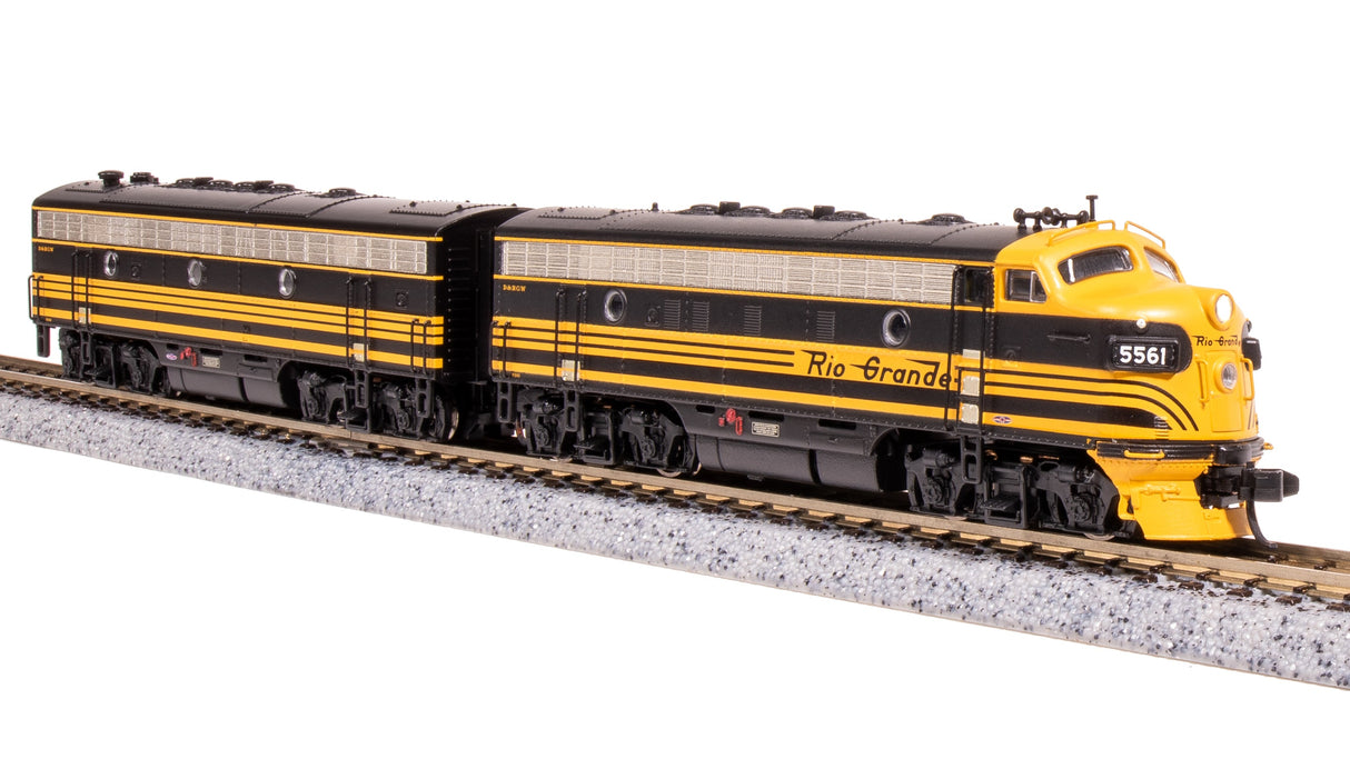 Broadway Limited Imports N 7754 EMD F7 A/B Set, Denver and Rio Grande Western #5561/5562