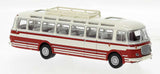 PREORDER Brekina HO 58237 1958-1972 Skoda 706 RTO LUX Bus, Assembled, Ivory, Blue