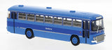 PREORDER Brekina HO 59907 1972 Fiat 306/3 Interurbano Bus, Assembled, Stefer (blue, Italian Lettering)