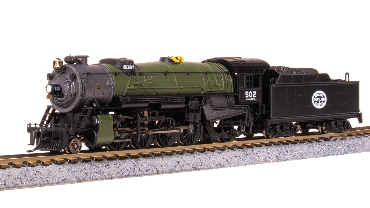 Broadway Limited Imports N 7839 USRA Heavy Mikado, Spokane Portland and Seattle #509