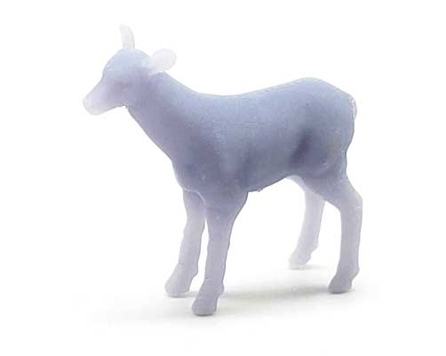 All Scale Miniatures HO 871304 Doe Deer, Unpainted 3D Printed Figure