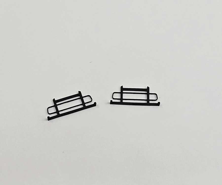 East Coast Circuits HO 9509 Headache Rack, Fits Atlas & River Point Station Pickup Trucks, Black (2)