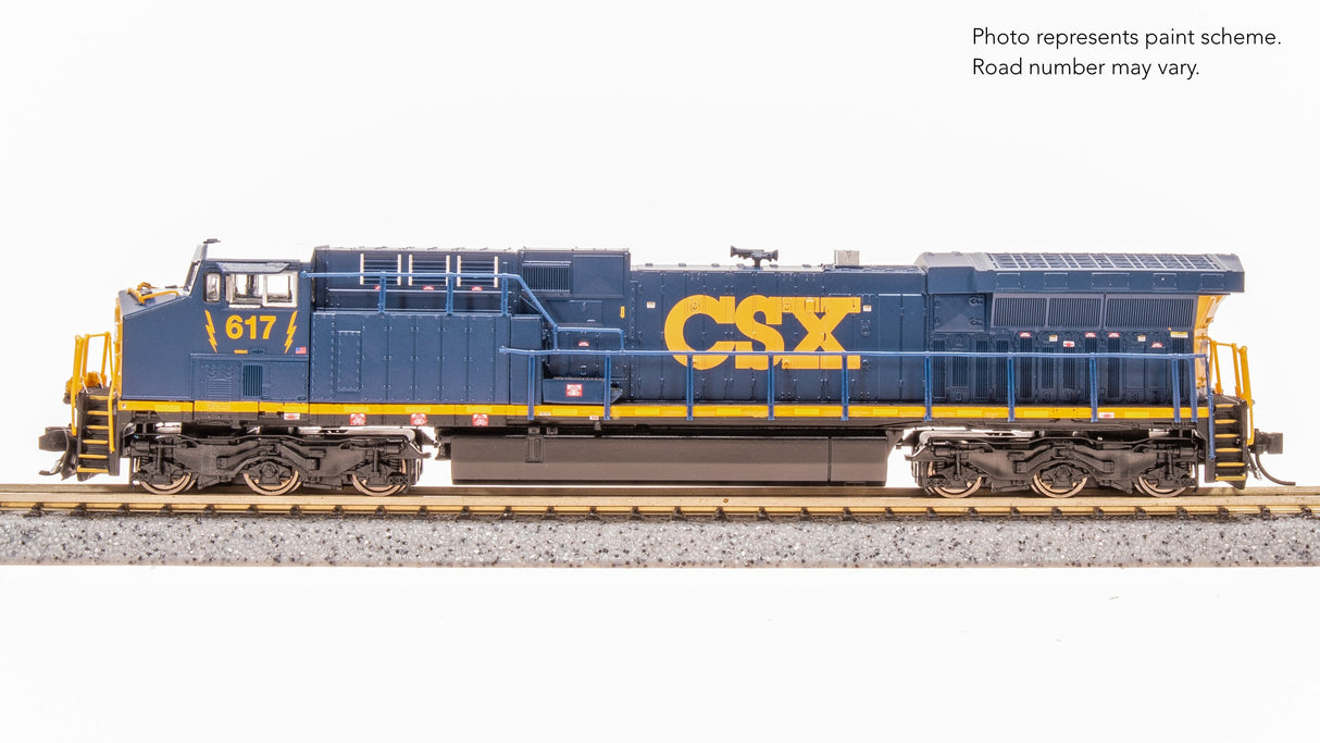 PREORDER Broadway Limited Imports N 8595 GE AC6000CW Stealth, CSX #629 (Standard DC)