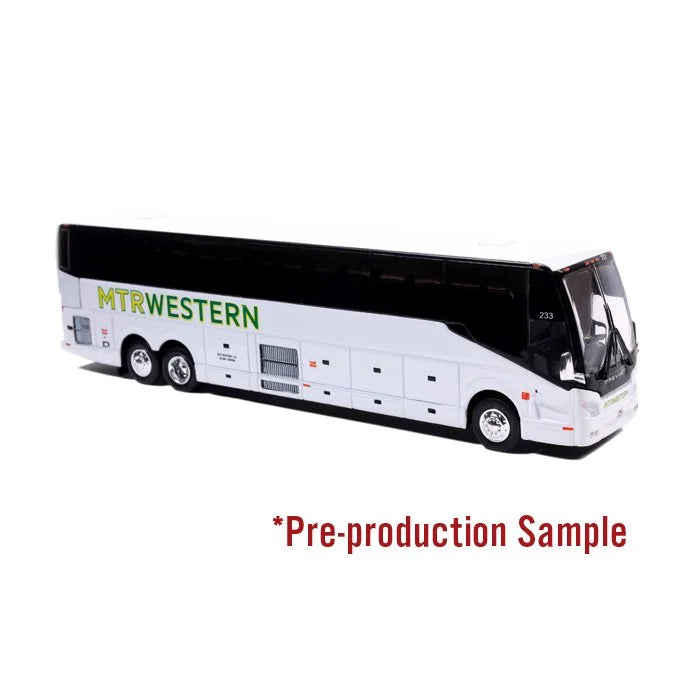 PREORDER Iconic Replicas HO 87-0653 Prevost H3-45 Coach, MTR Western | 44.96