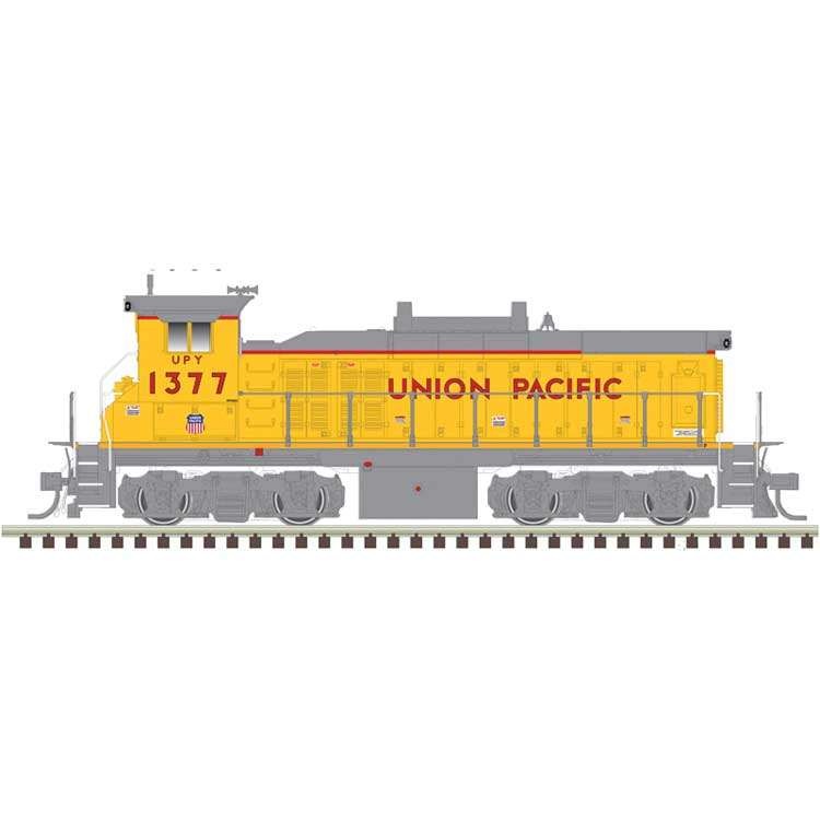 PREORDER Atlas HO 10004850 MP15DC, Master Silver Locomotive Union Pacific #1373