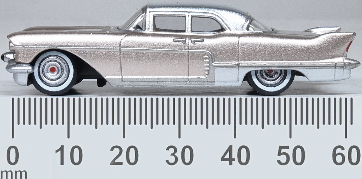 Oxford Diecast HO 87CE57004 1957 Cadillac Eldorado Brougham, Sandalwood