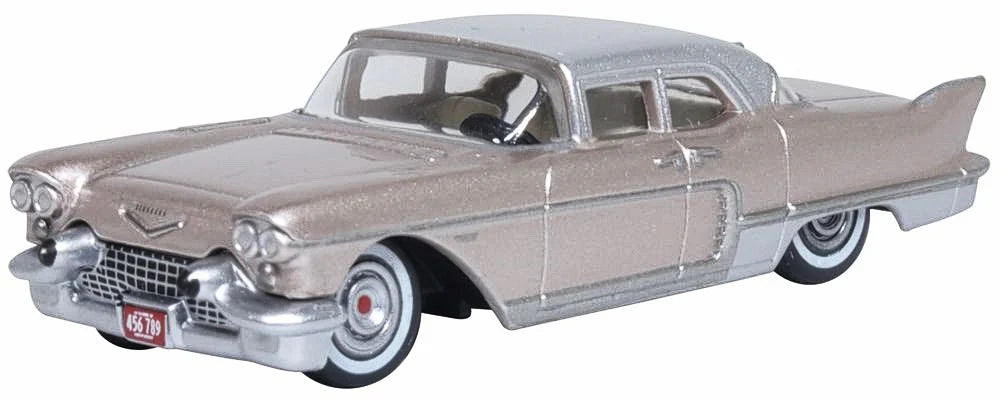 Oxford Diecast HO 87CE57004 1957 Cadillac Eldorado Brougham, Sandalwood