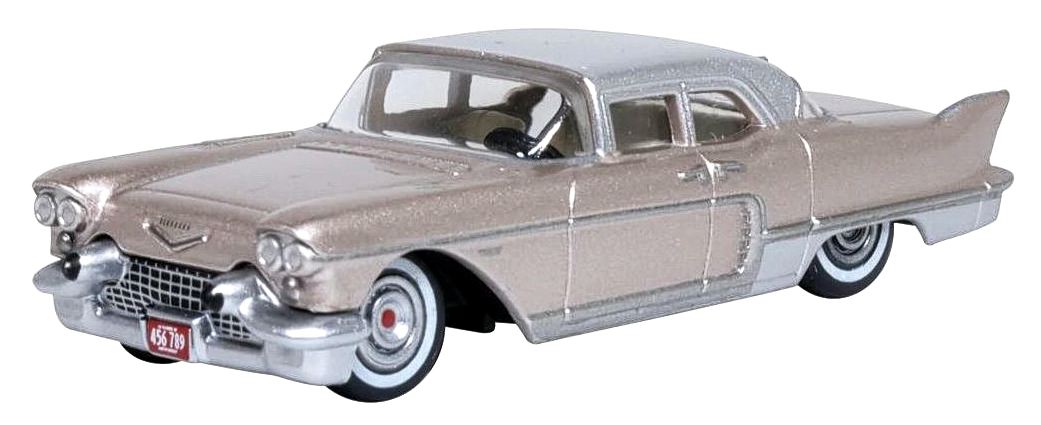 Oxford Diecast HO 87CE57004 1957 Cadillac Eldorado Brougham, Sandalwood